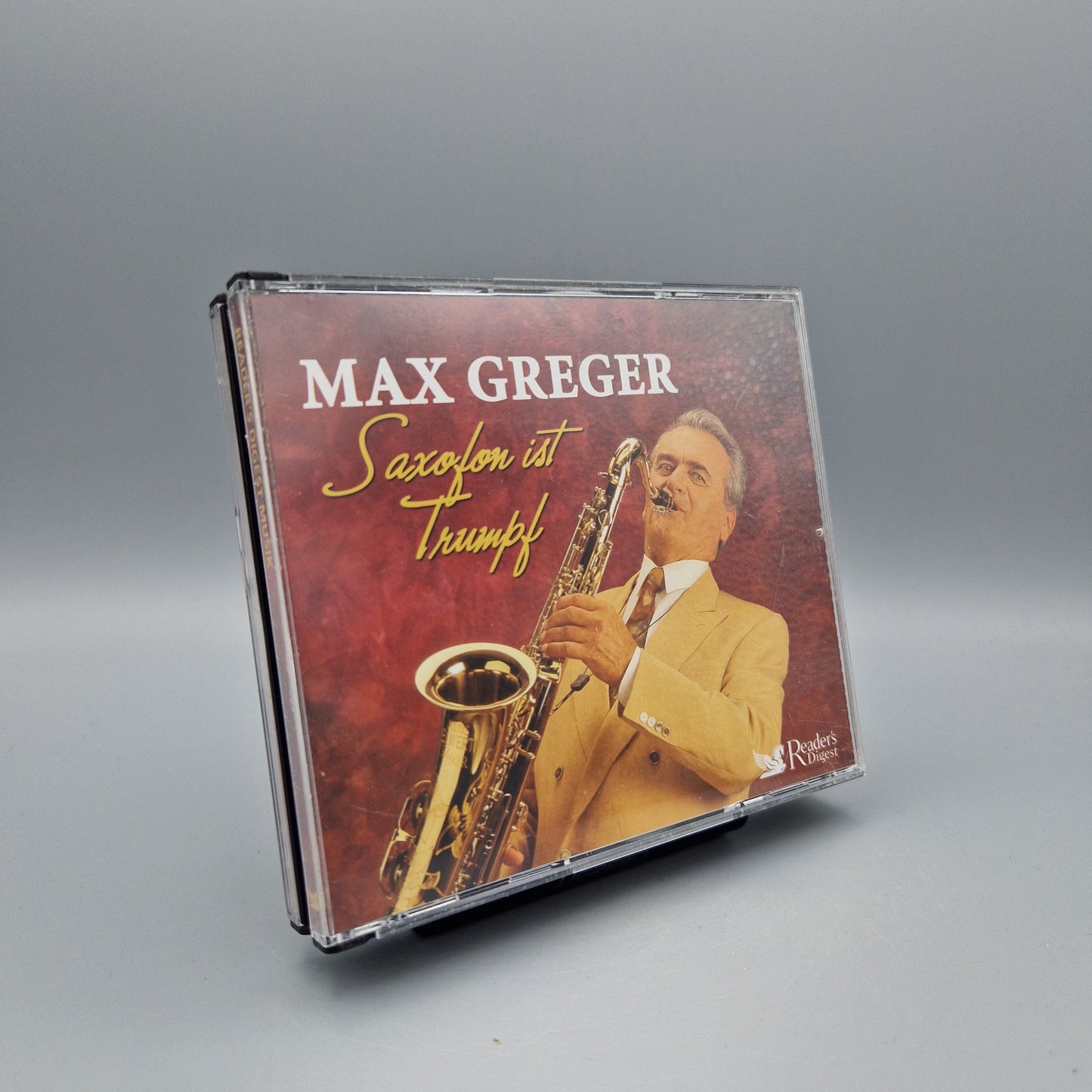 Musik CD: Max Greger - Saxofon ist Trumpf	4 CD's	Das Beste - Reader's Digest