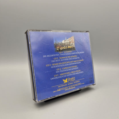 Musik CD: O sole mio	5 CD's	Hülle defekt