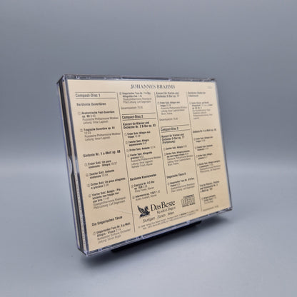 Musik CD: Johannes Brahms 1 - 3 	3 CD's	Das Beste - Reader's Digest