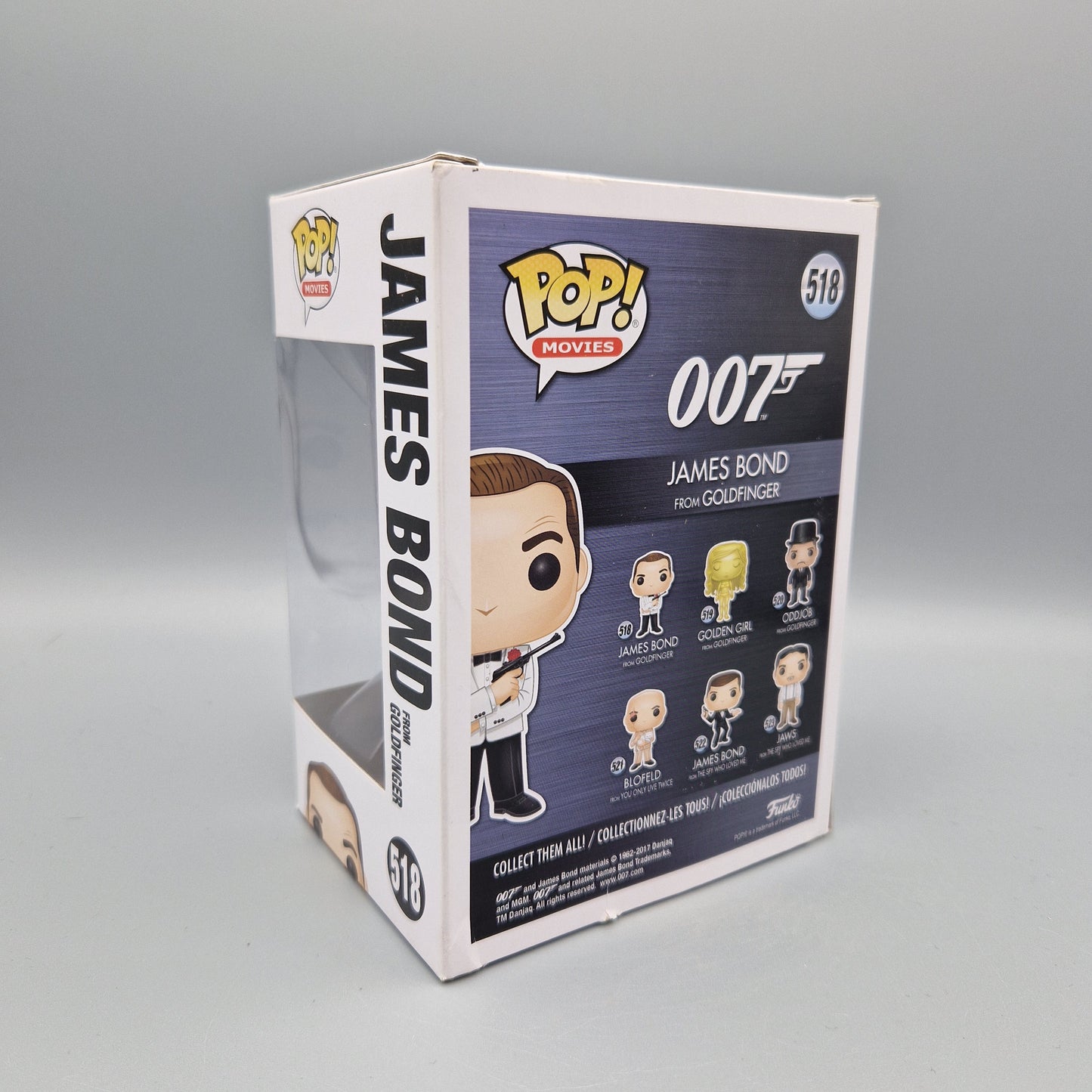 Funko Pop! Movies	James Bond	#518 James Bond from Goldfinger