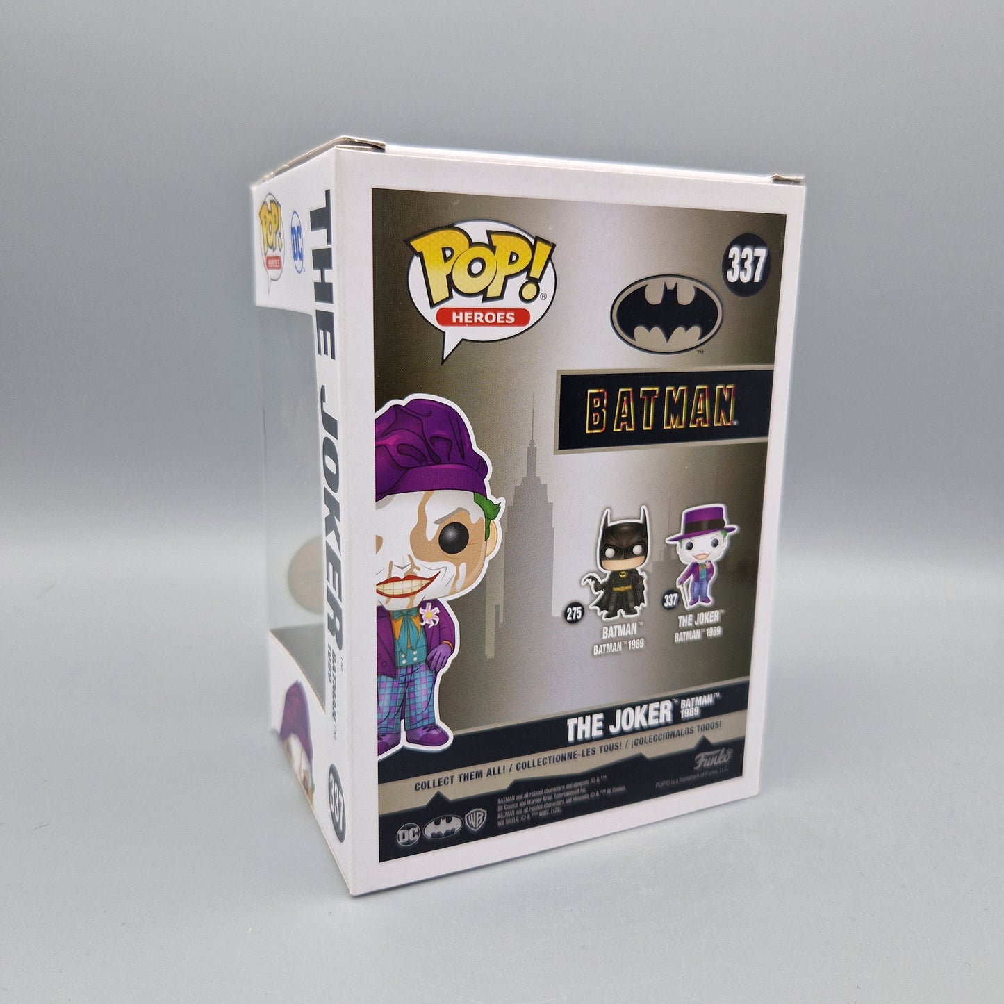 Funko Pop! Heroes	Batman	#337	The Joker	Chase