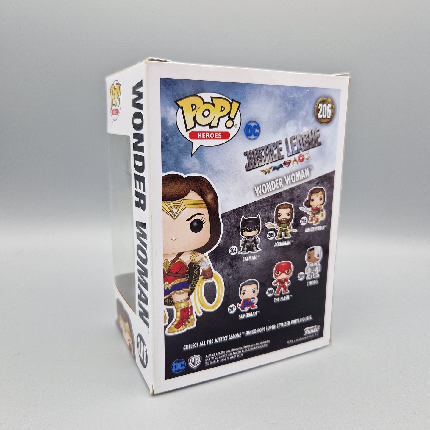 Funko Pop! Heroes	Justice League	#206	Wonder Woman
