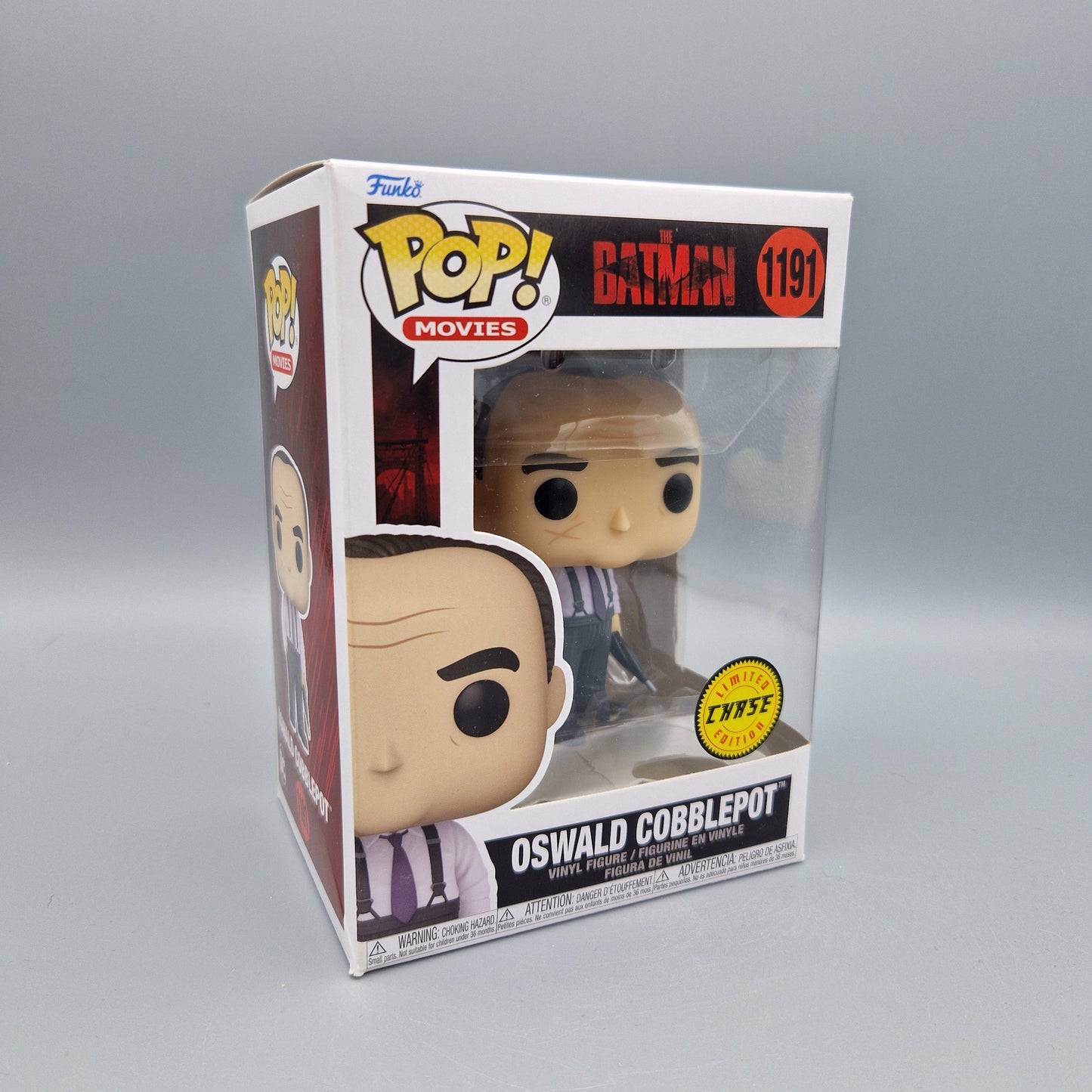 Funko Pop! Movies	The Batman	#1191	Oswald Cobblepot Chase