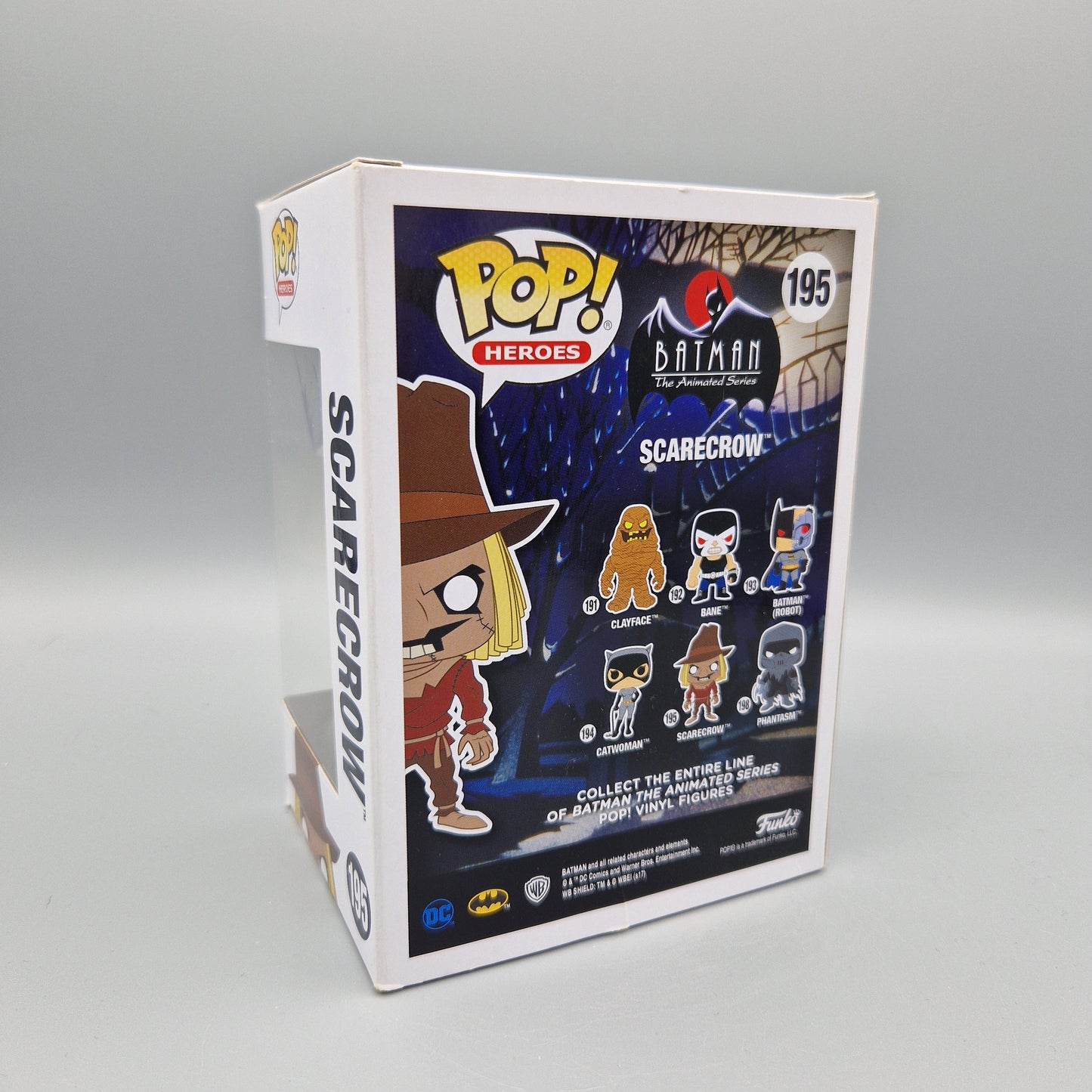Funko Pop! Heroes	Batman - The Animated Series	#195	Scarecrow