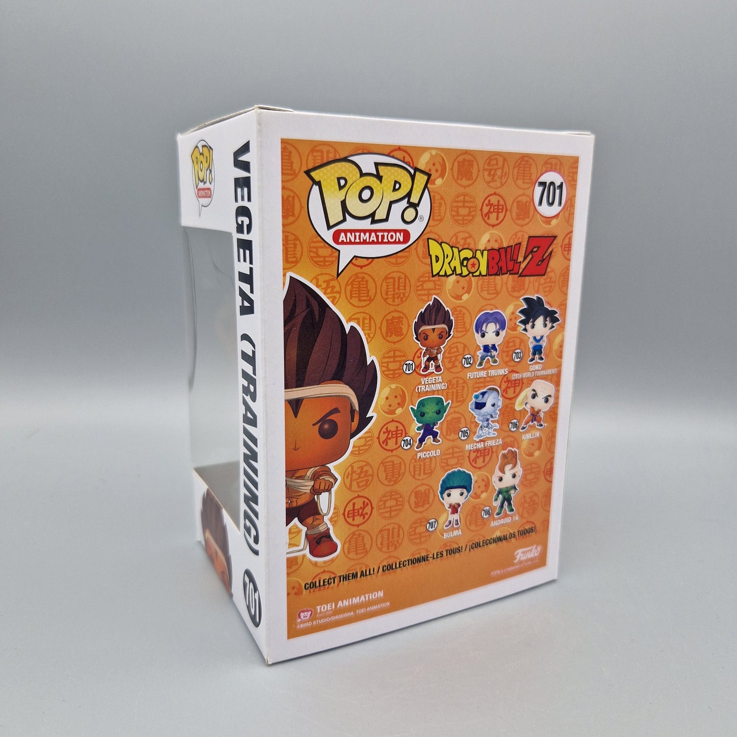 Funko Pop! Animation	Dragon Ball Z	#701 Vegeta (Training)