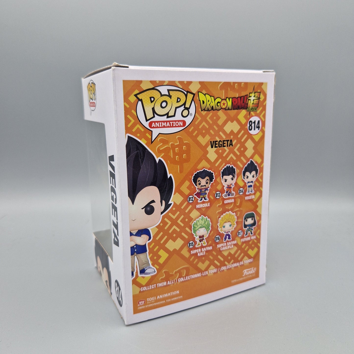 Funko Pop! Animation	Dragon Ball Super	#814	Vegeta