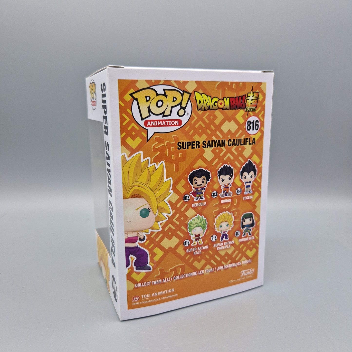 Funko Pop! Animation	Dragon Ball Super	#816	Super Saiyan Caulifla