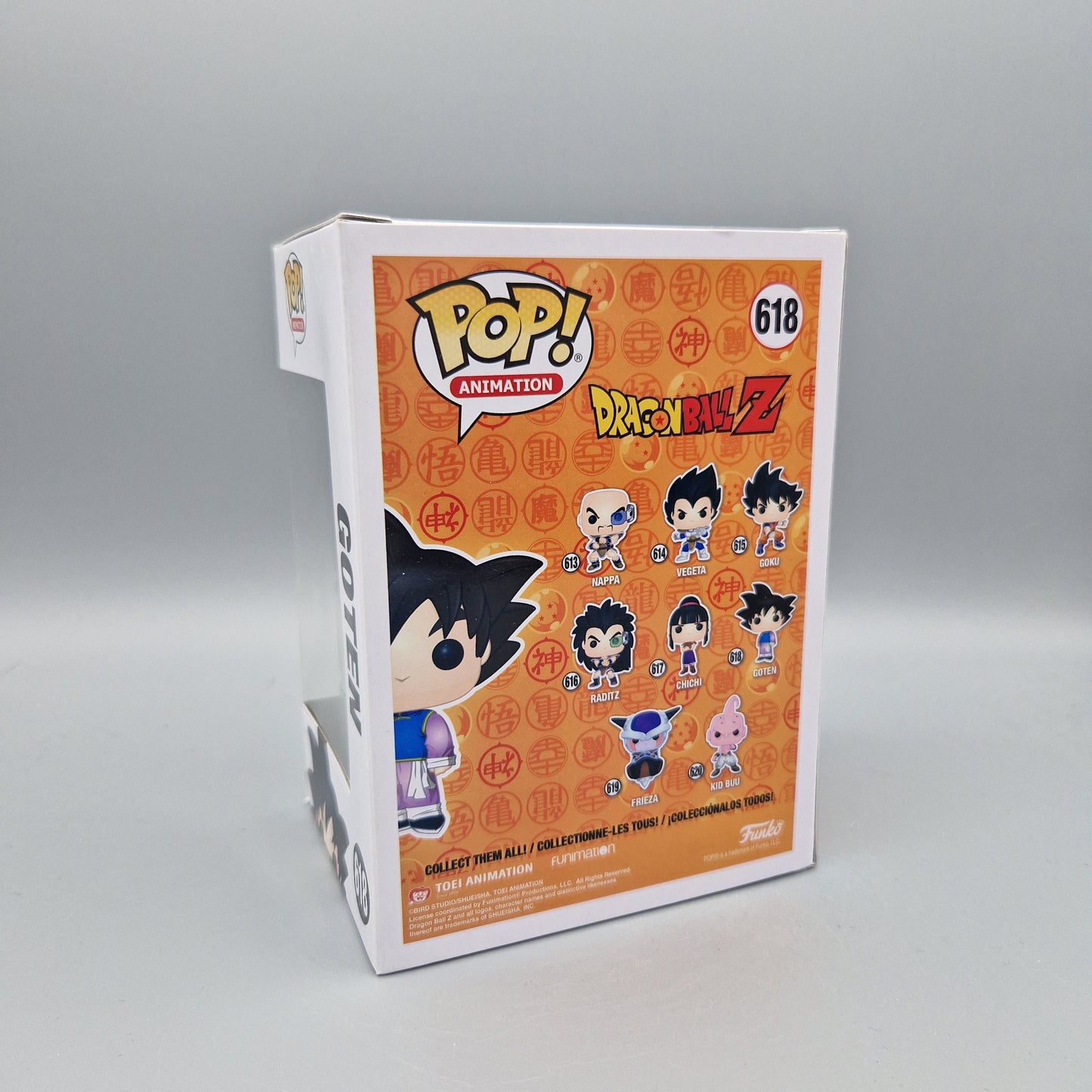 Funko Pop! Animation	Dragon Ball Z	#618	Goten