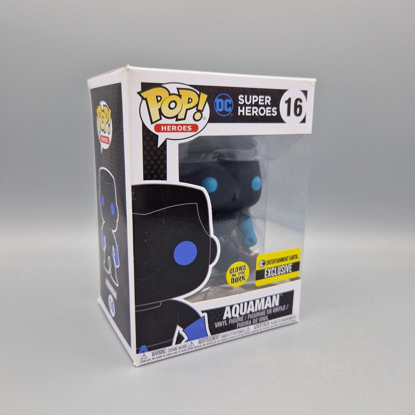Funko Pop! DC Super Heroes	#16	Aquaman	Glows in the Dark