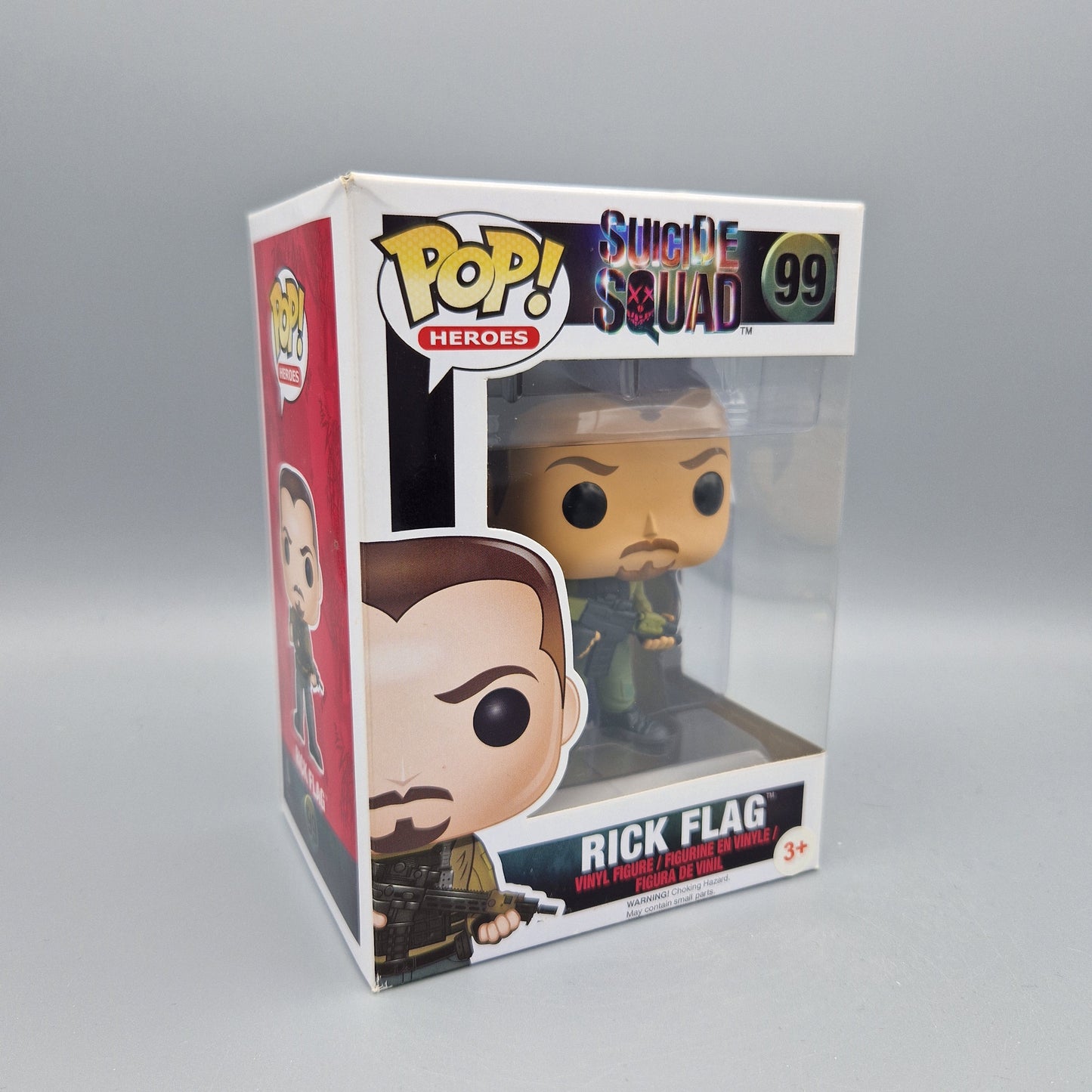 Funko Pop! Heroes	Suicide Squad	#99	Rick Flag		Vinylfigur