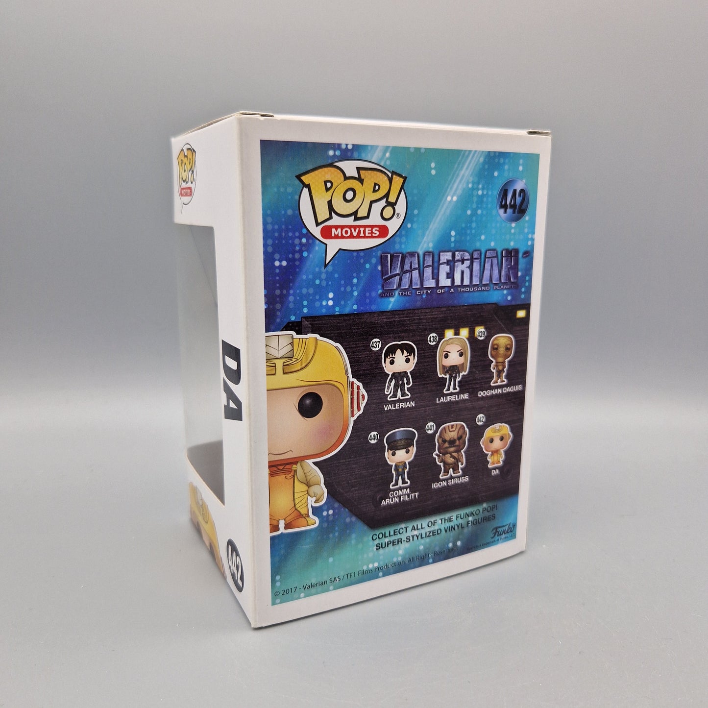 Funko Pop! Movies	Valerian	#442	Da		Vinylfigur