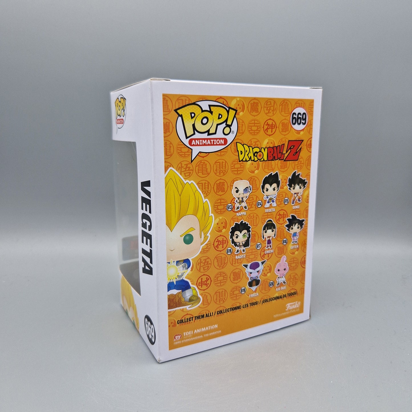 Funko Pop! Animation	Dragon Ball Z	#669	Vegeta	2019 Fall Convention