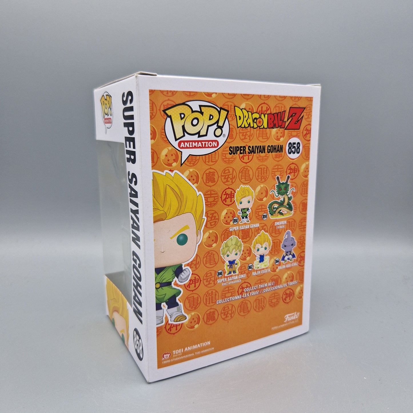 Funko Pop! Animation	Dragon Ball Z	#858	Super Saiyan Gohan		Vinylfigur