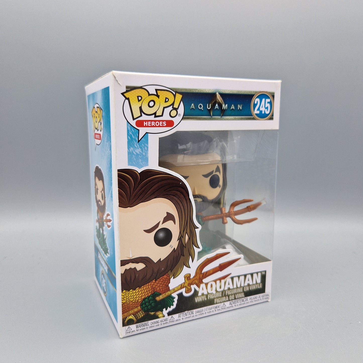 Funko Pop! Heroes	Aquaman	#245	Aquaman		Vinylfigur