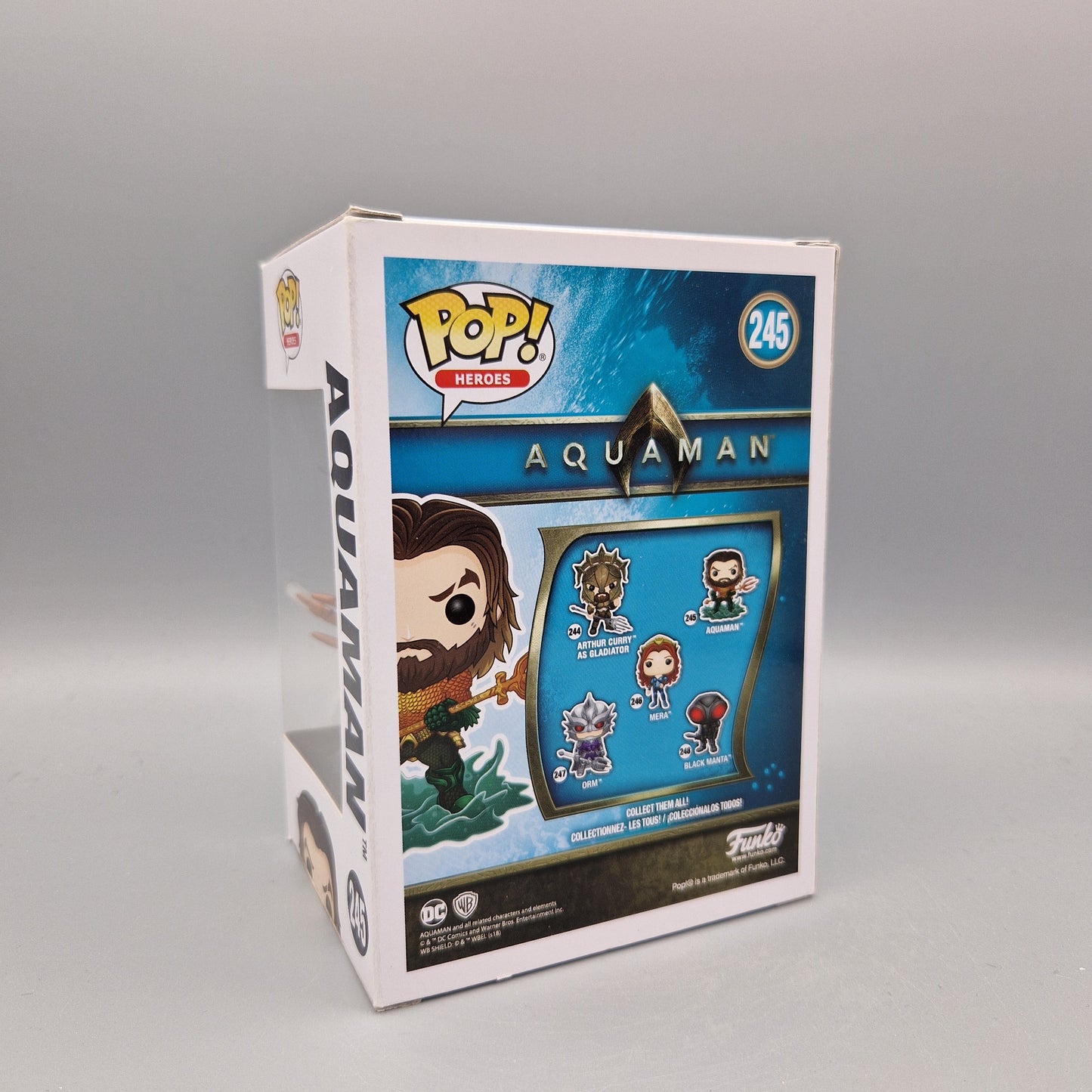 Funko Pop! Heroes	Aquaman	#245	Aquaman		Vinylfigur