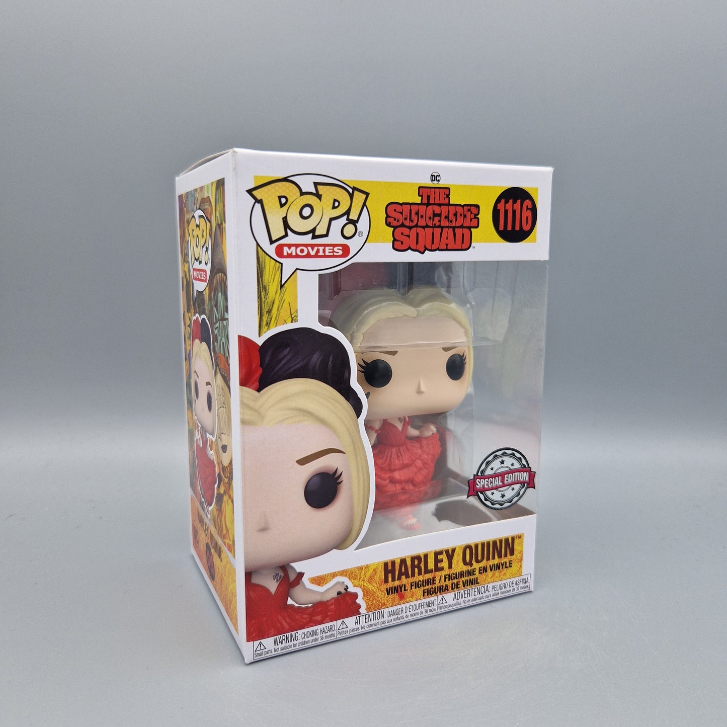 Funko Pop! Movies	The Suicide Squad	#1116	Harley Quinn	Special Edition