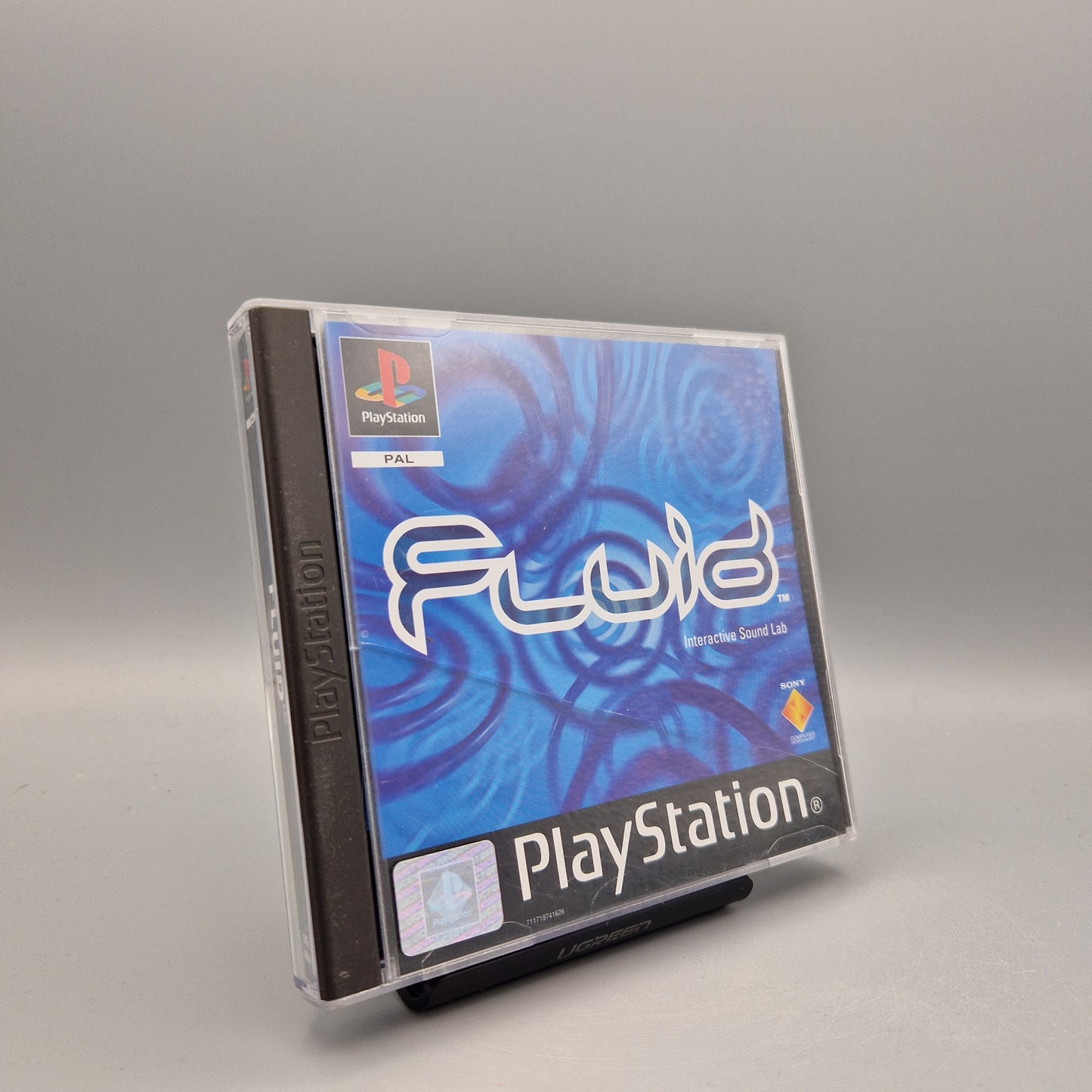 Playstation 1 Spiel: Fluid - Hülle defekt