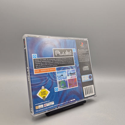 Playstation 1 Spiel: Fluid - Hülle defekt