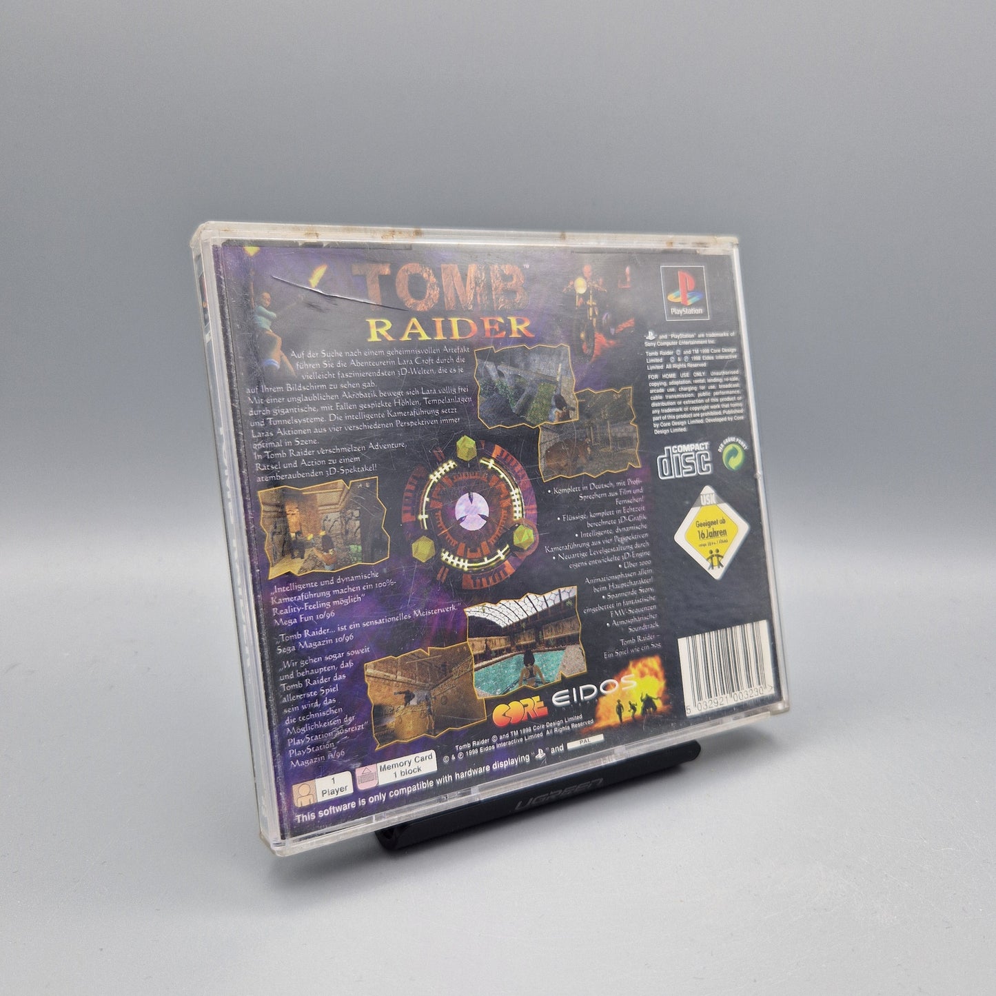 Playstation 1 Spiel: Tomb Raider Platinum