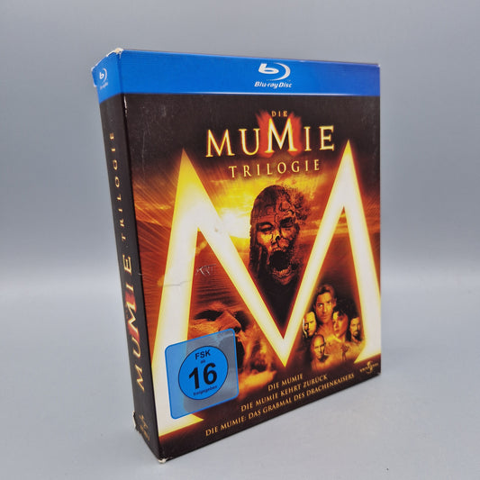 Blu-Ray Film: Die Mumie - Trilogy: Die Mumie + Die Mumie kehrt zurück + Das Grabmal des Drachenkaisers
