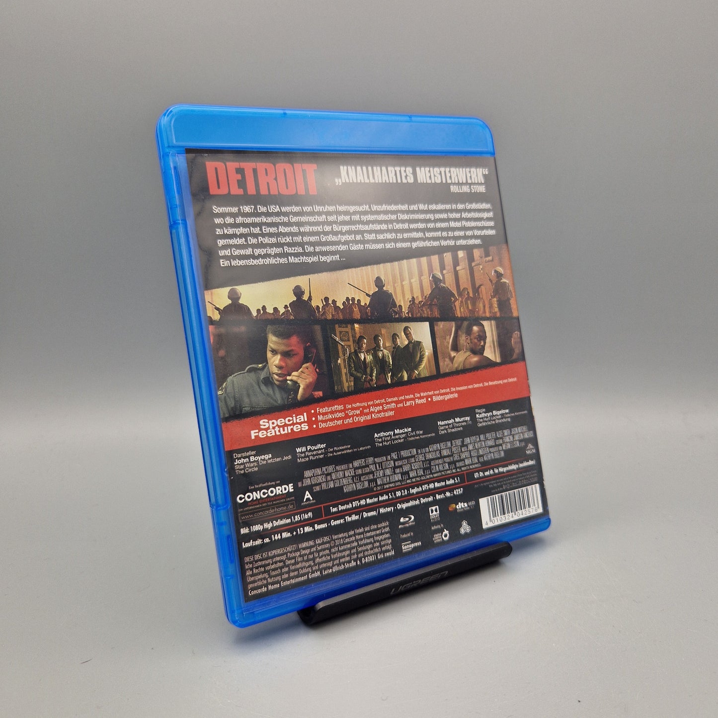 Blu-Ray Film: Detroit		mit Algee Smith