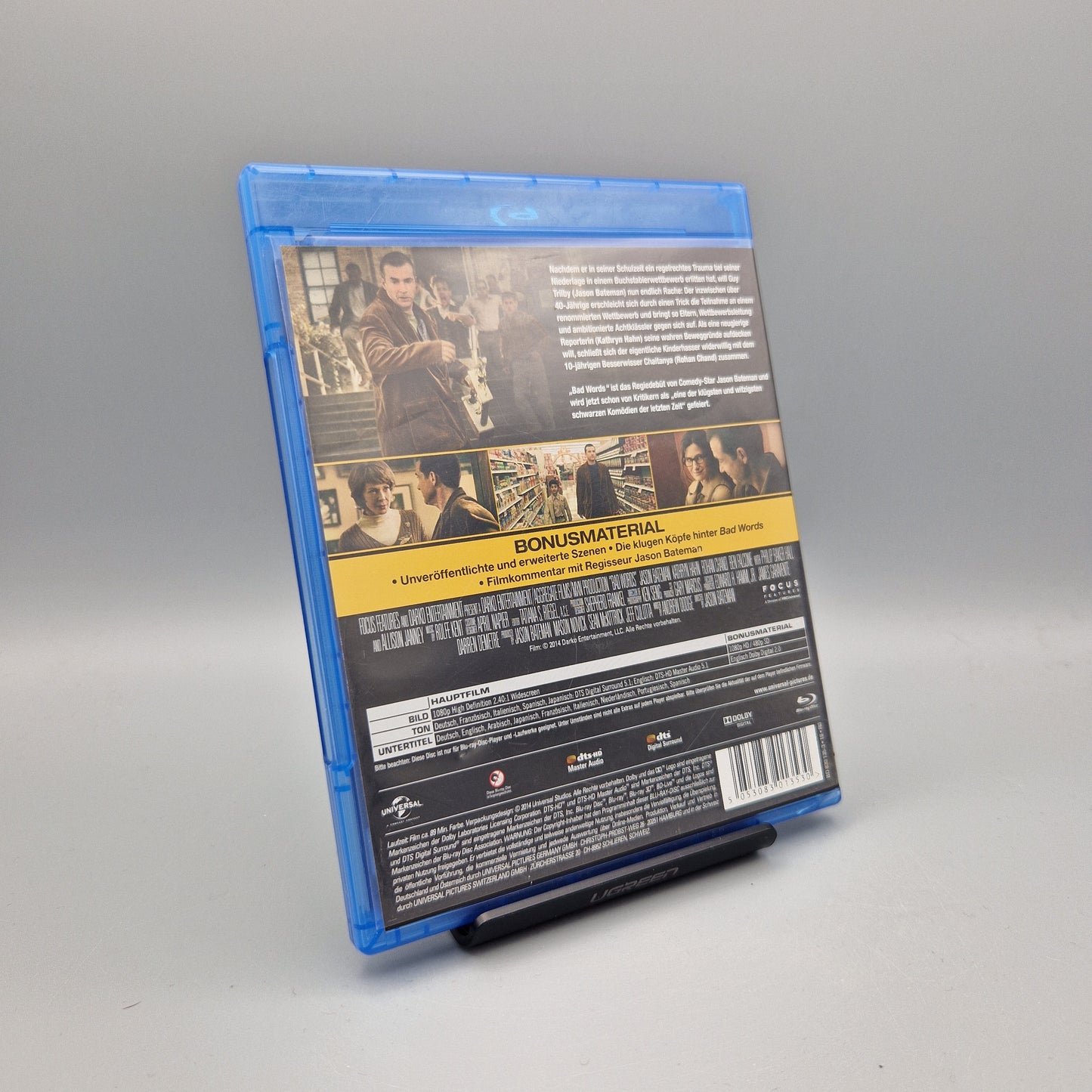 Blu-Ray Film: Bad Words		mit Jason Bateman