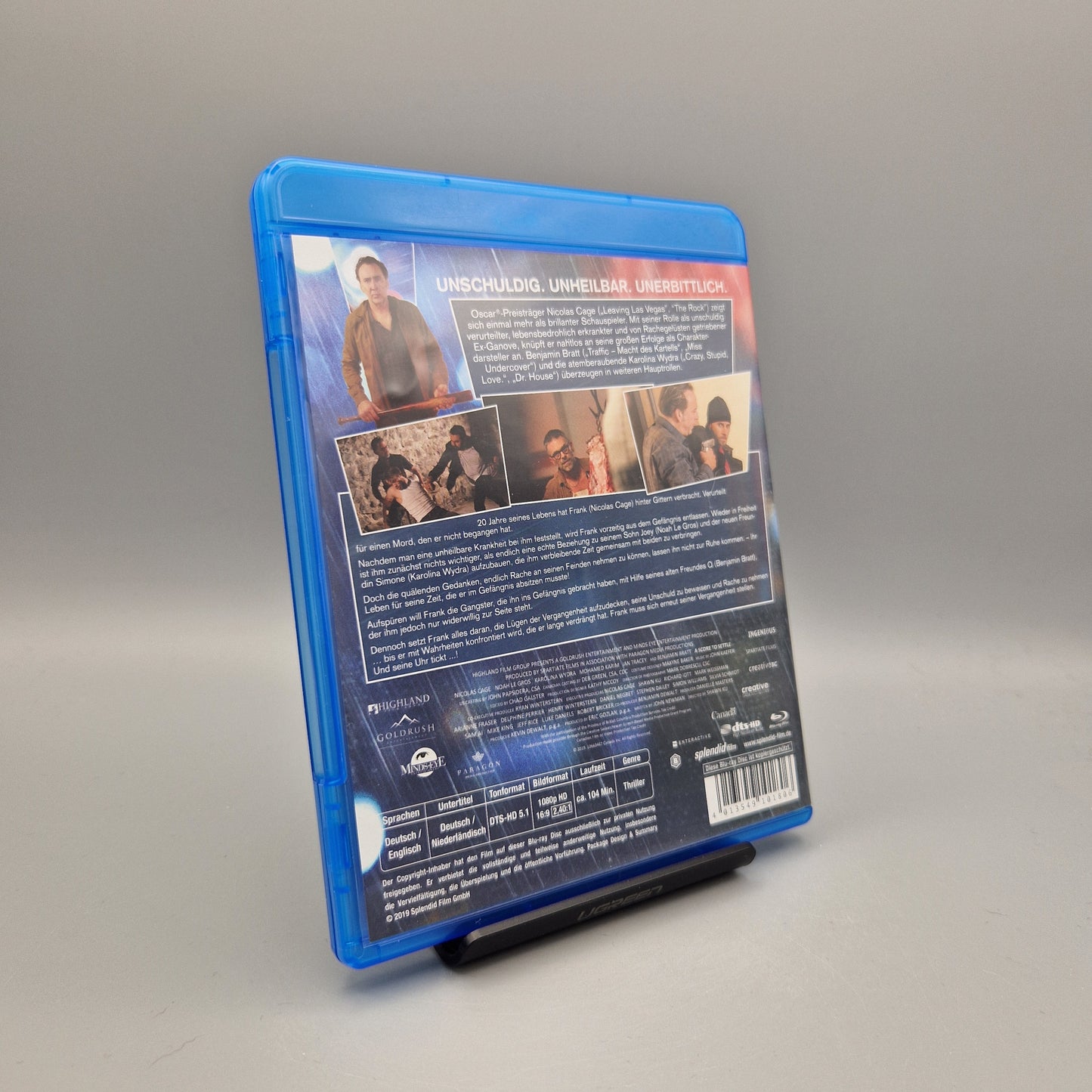 Blu-Ray Film: A Score to settle		mit Nicolas Cage