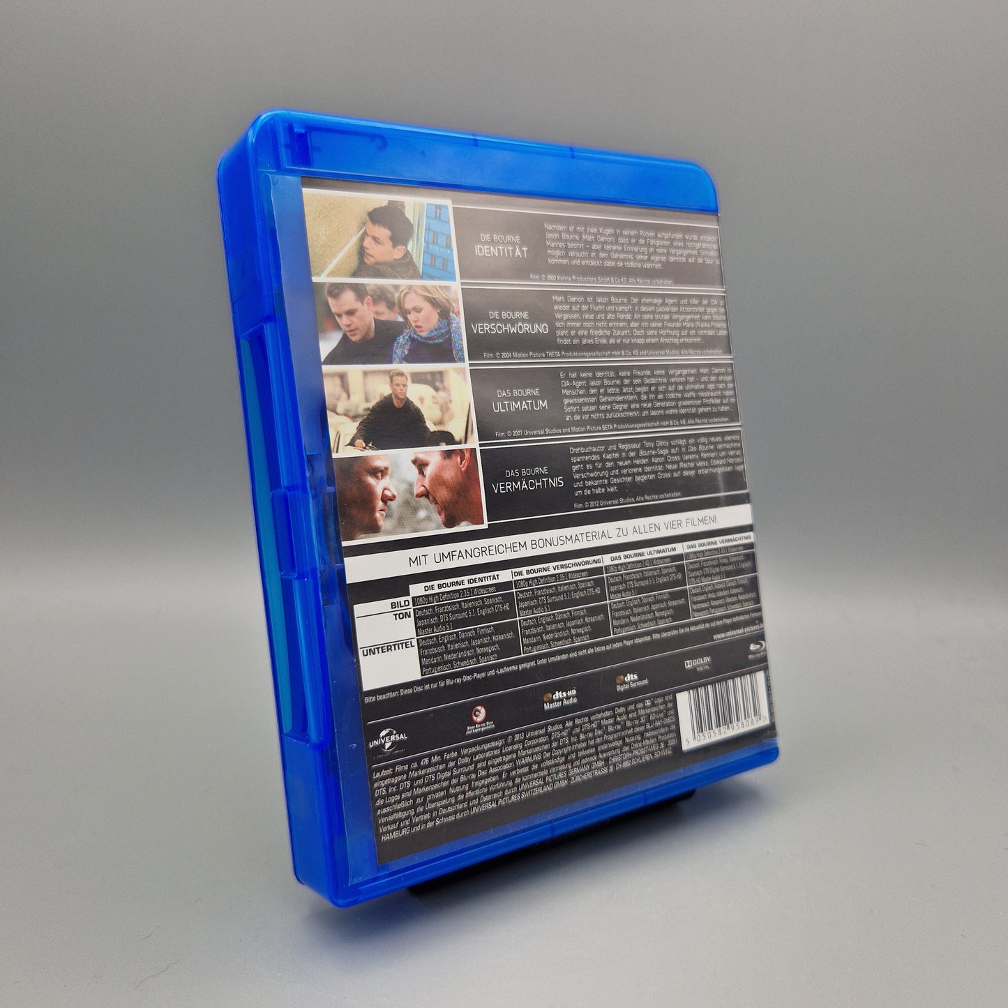 Blu-Ray Film: The Complete Bourne 4 Movie Collection