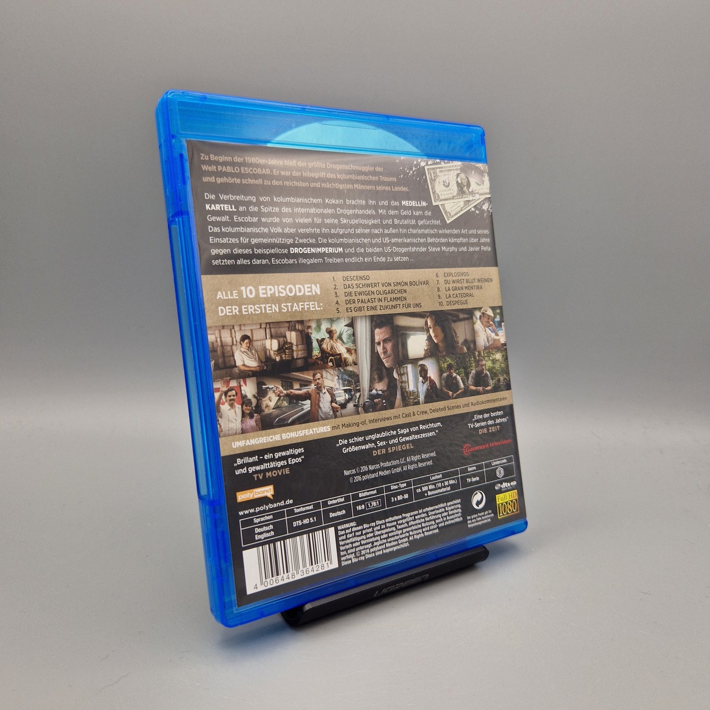 Blu-Ray Serie: Narcos - Die komplette Staffel Eins