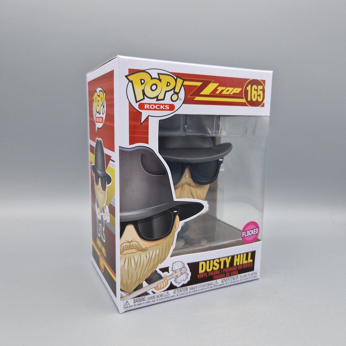Funko Pop! Rocks	ZZ Top	#165	Dusty Hill	Flocked