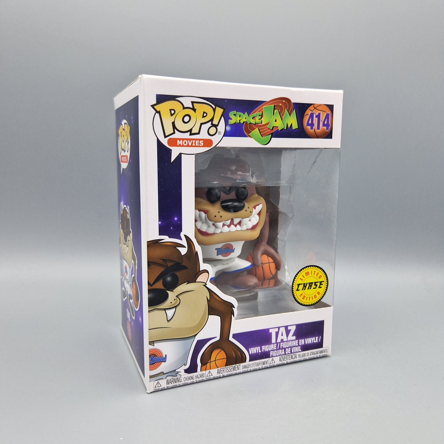 Funko Pop! Movies	Space Jam	#414	Taz	Chase