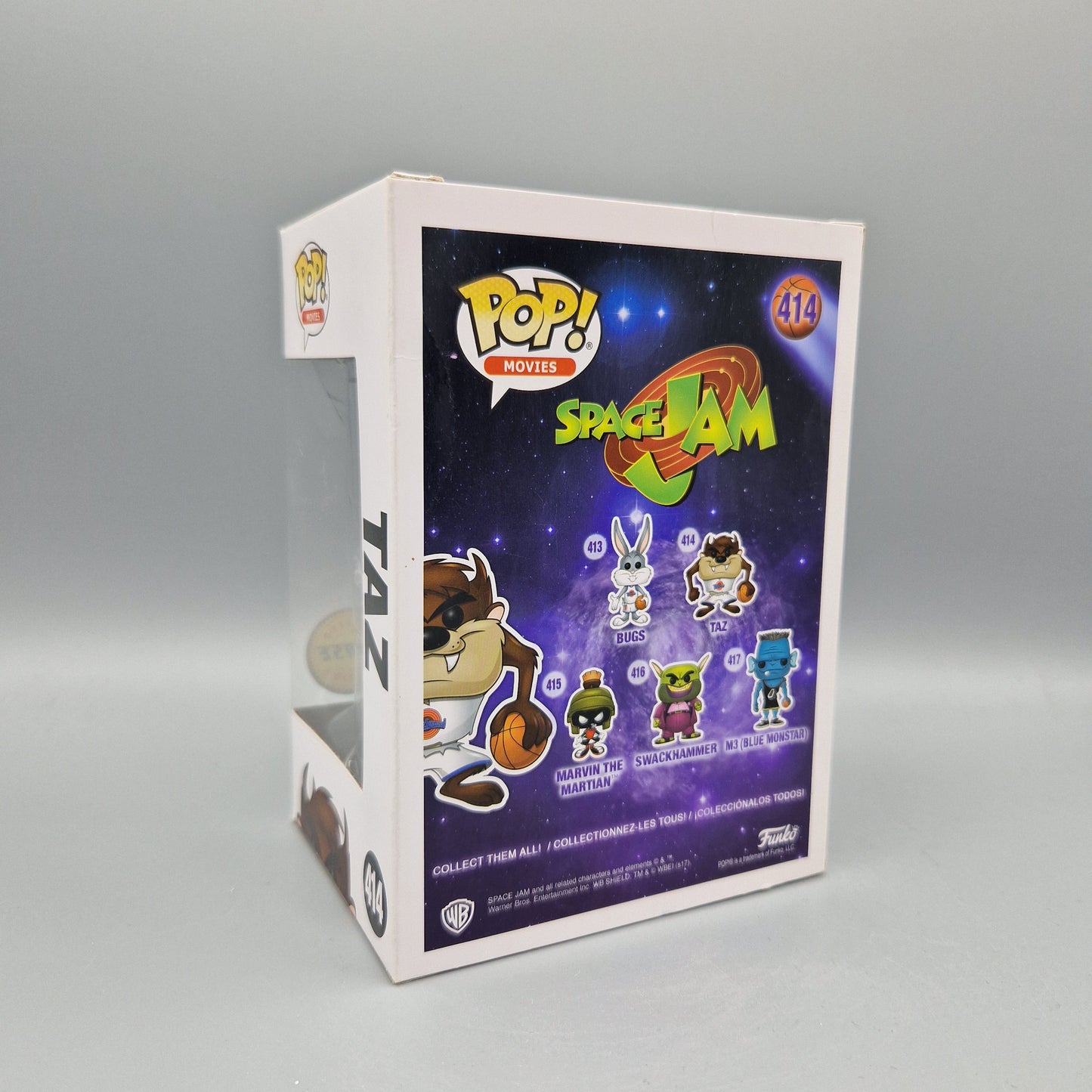 Funko Pop! Movies	Space Jam	#414	Taz	Chase