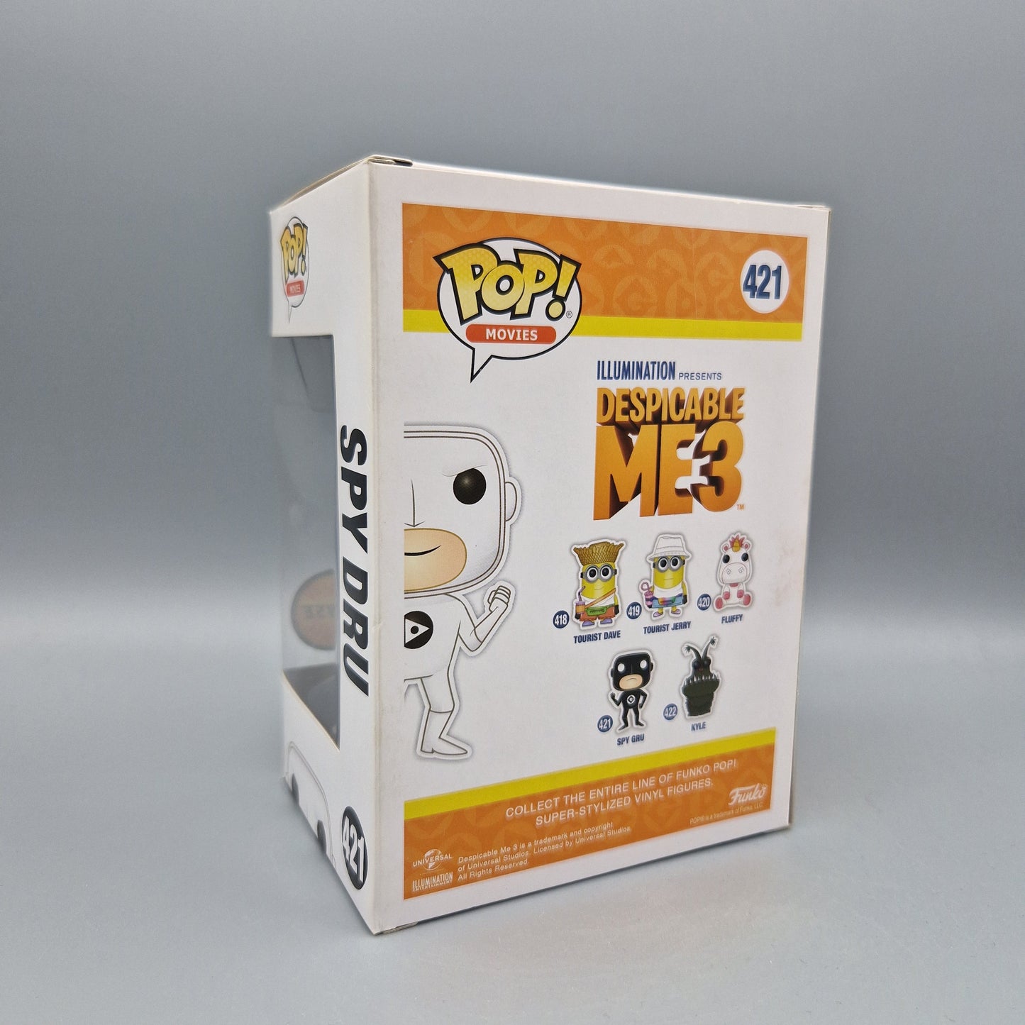 Funko Pop! Movies	Ich - Einfach unverbesserlich 3	#421	Spy Dru	Chase