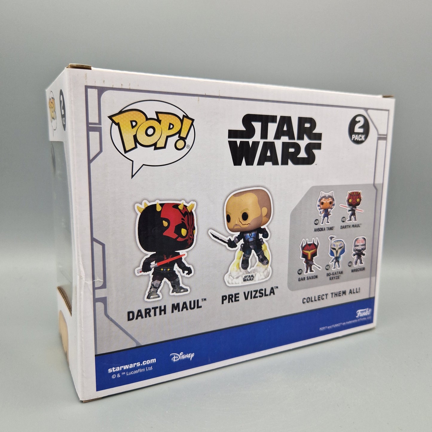 Funko Pop! Star Wars	2 Pack	Darth Maul vs. Pre Vizsla	Special Edition