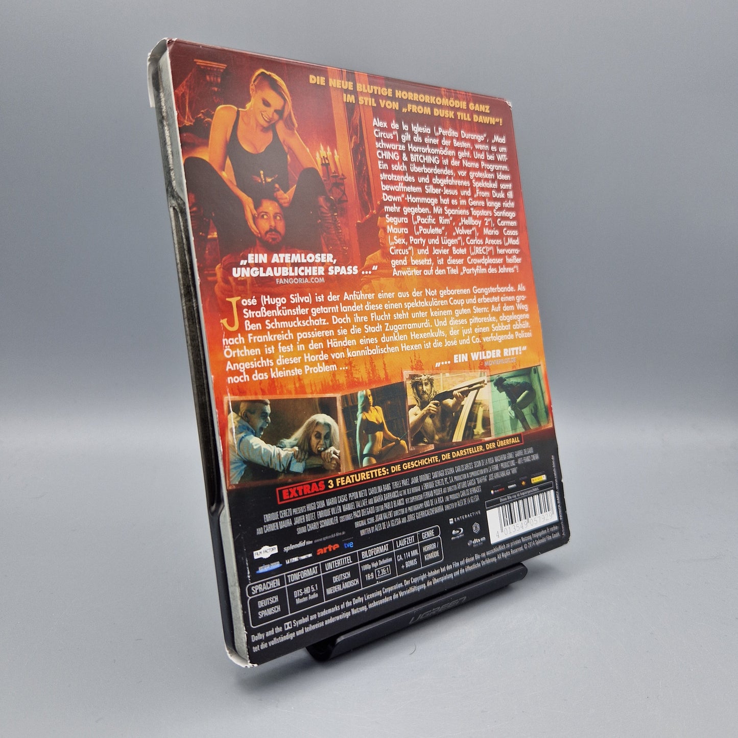Blu-Ray Film: Witching & Bitching	Steelbook	Limited Silver Christ Edition