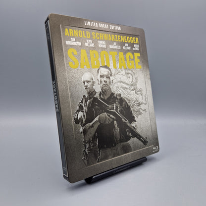 Blu-Ray Film: Sabotage	Steelbook	Schwarzenegger