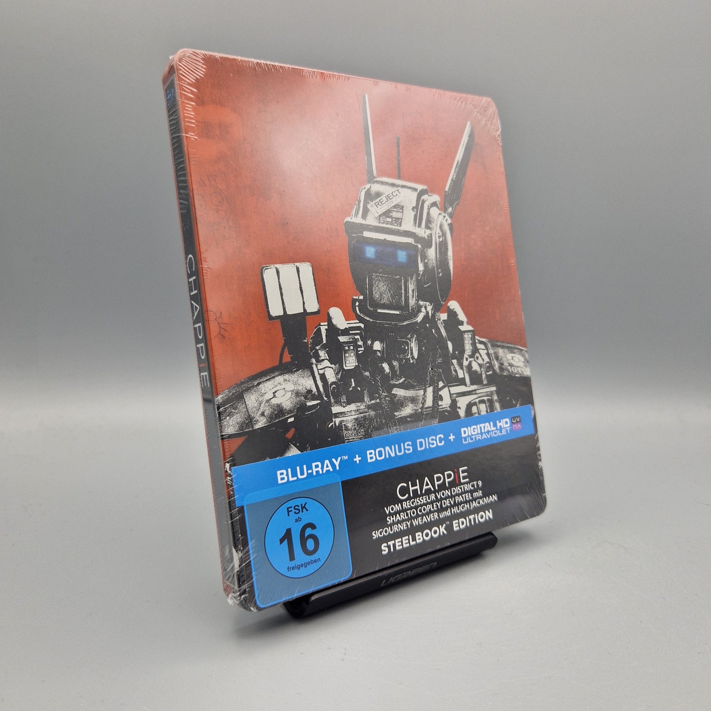 Blu-Ray Film: Chappie	Steelbook NEU