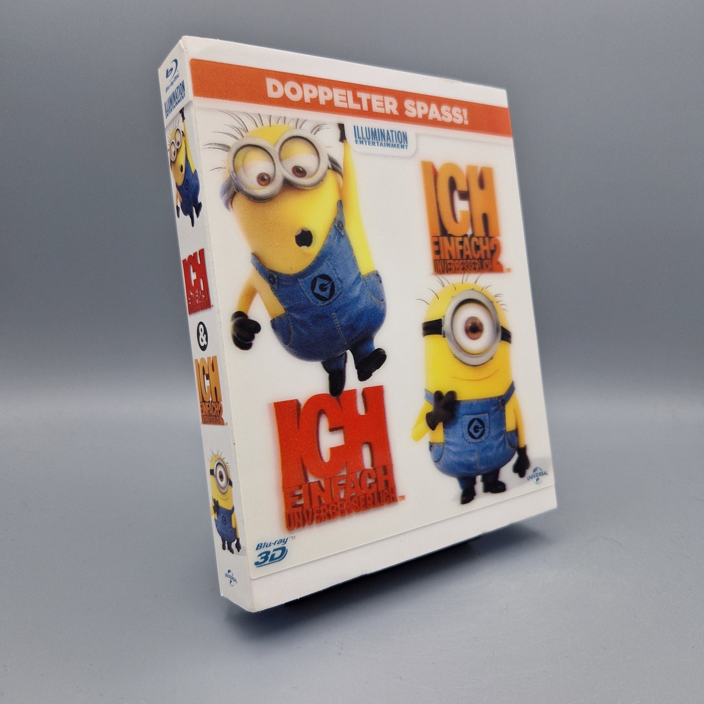 Blu-Ray Film: Ich Einfach Unverbesserlich Teil 1 und 2 in 3D