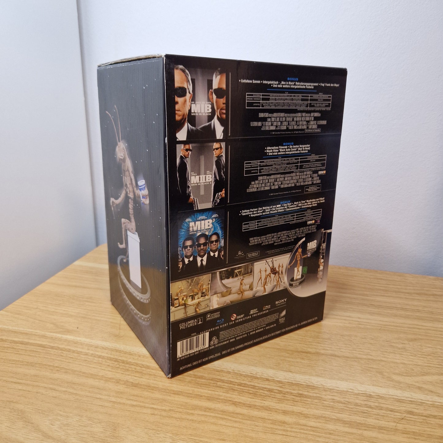 Blu-Ray Film Box: Men in Black 1-3, Alien Pack