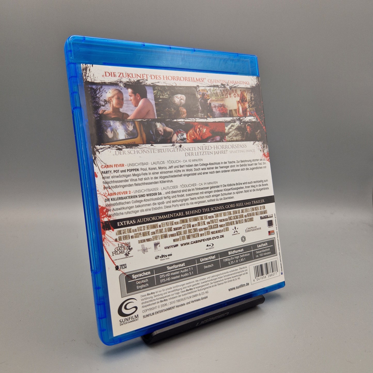 Blu-Ray Film: Cabin Fever 1 & 2	Uncut Edition