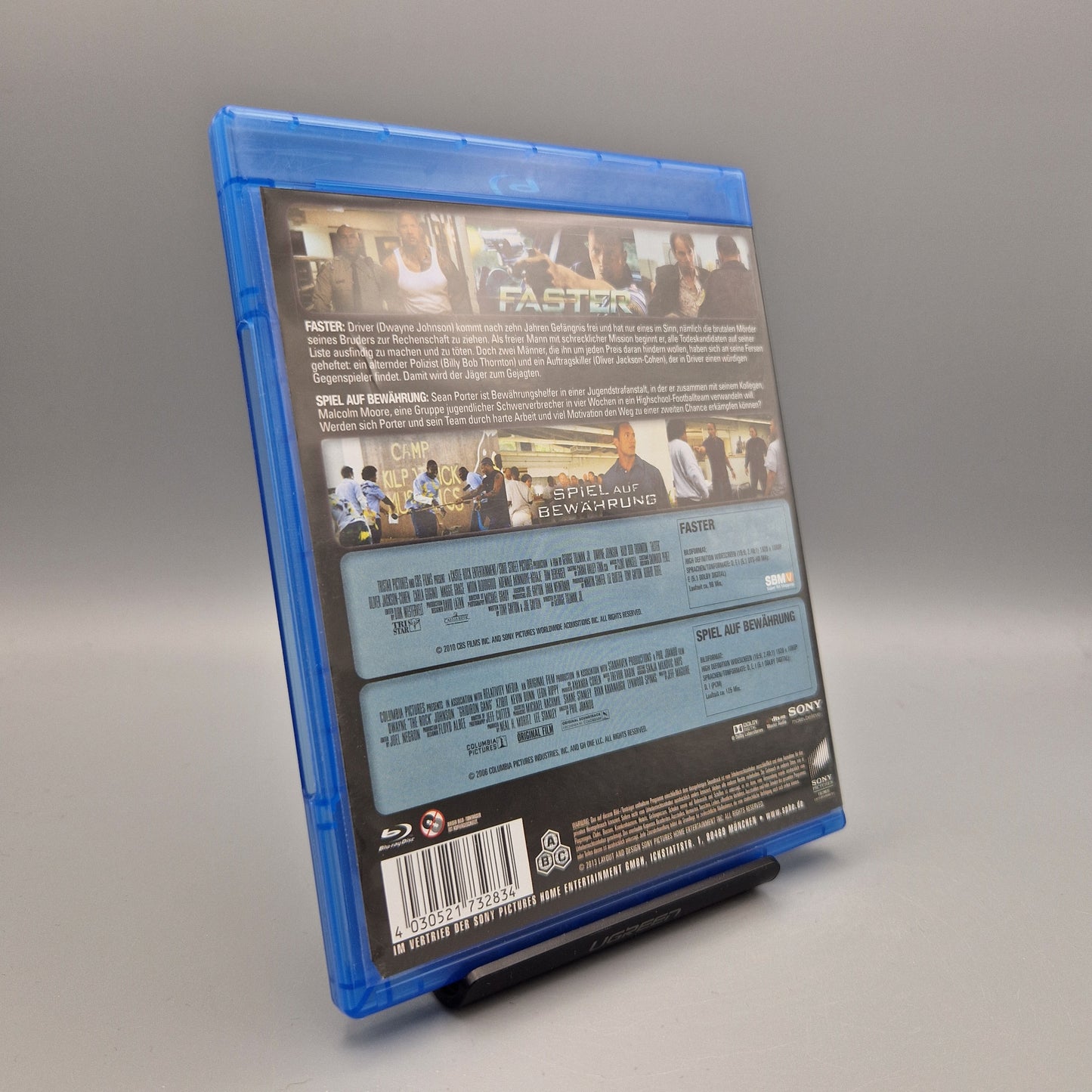 Blu-Ray Film: Faster/Spiel auf Bewährung	2 Movie Collector's Pack
