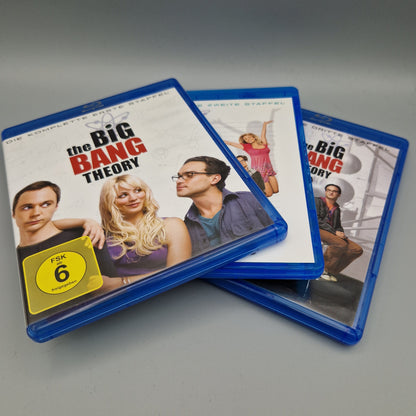 Blu-Ray Serie: The Big Bang Theory - Staffel 1, 2 und 3