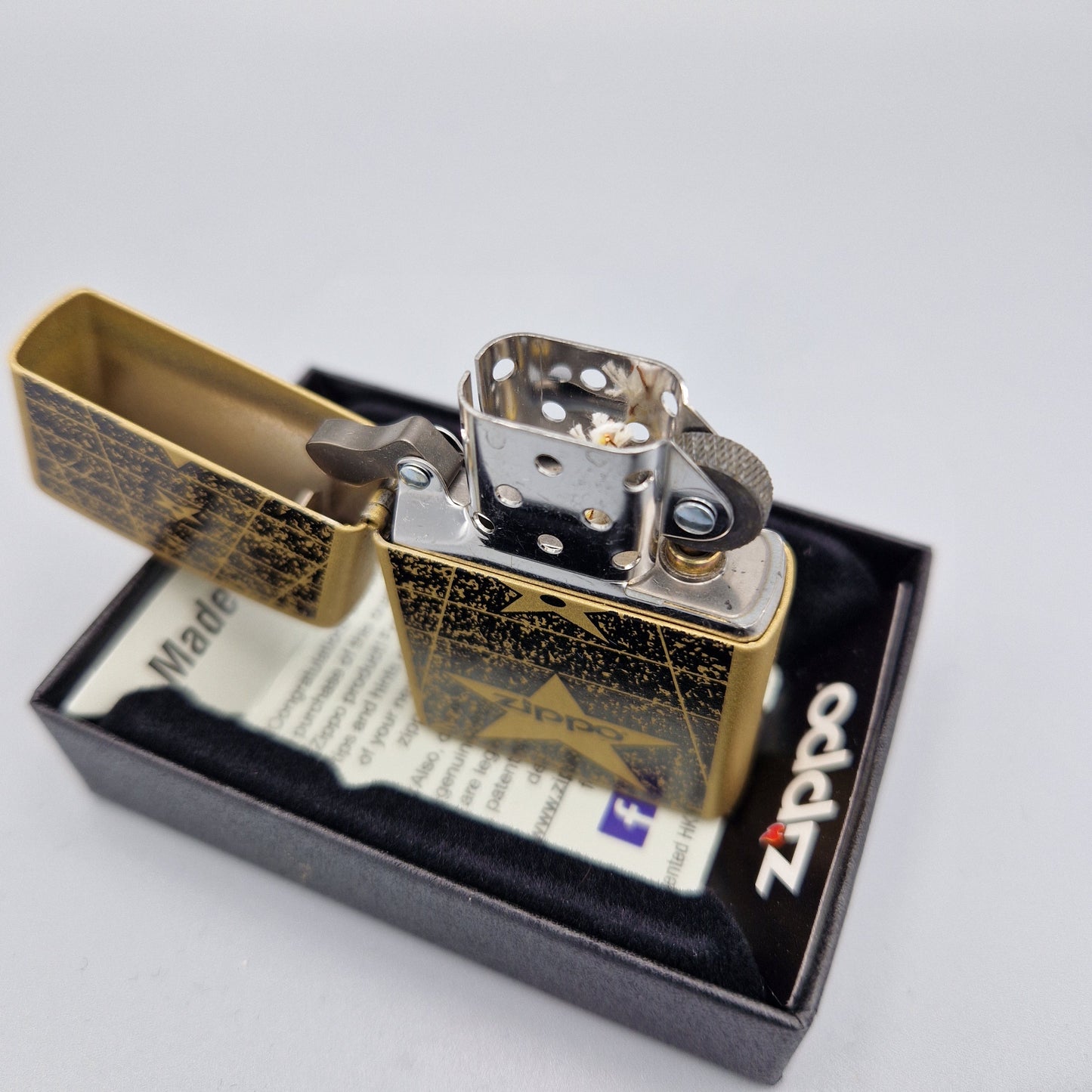 Zippo Feuerzeug 80P016	Zippo Star Walk of Fame	K15	Lighter - ungezündet