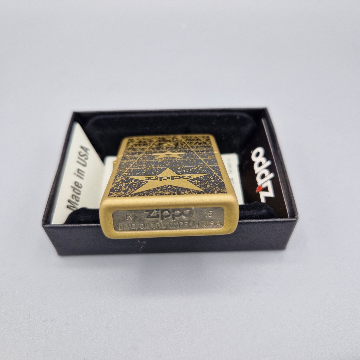 Zippo Feuerzeug 80P016	Zippo Star Walk of Fame	K15	Lighter - ungezündet