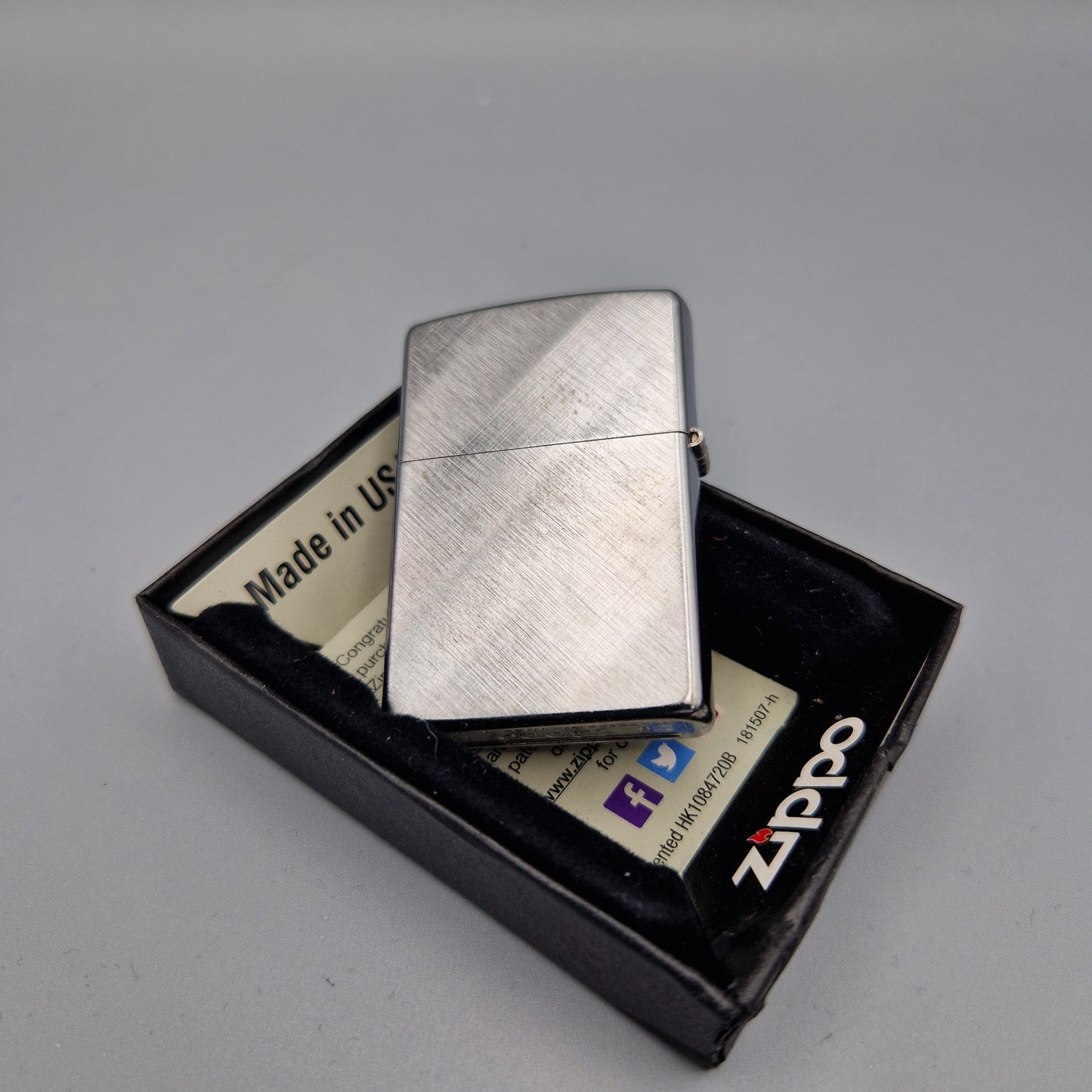 Zippo Feuerzeug 80th Anniversary	B16	Lighter - ungezündet