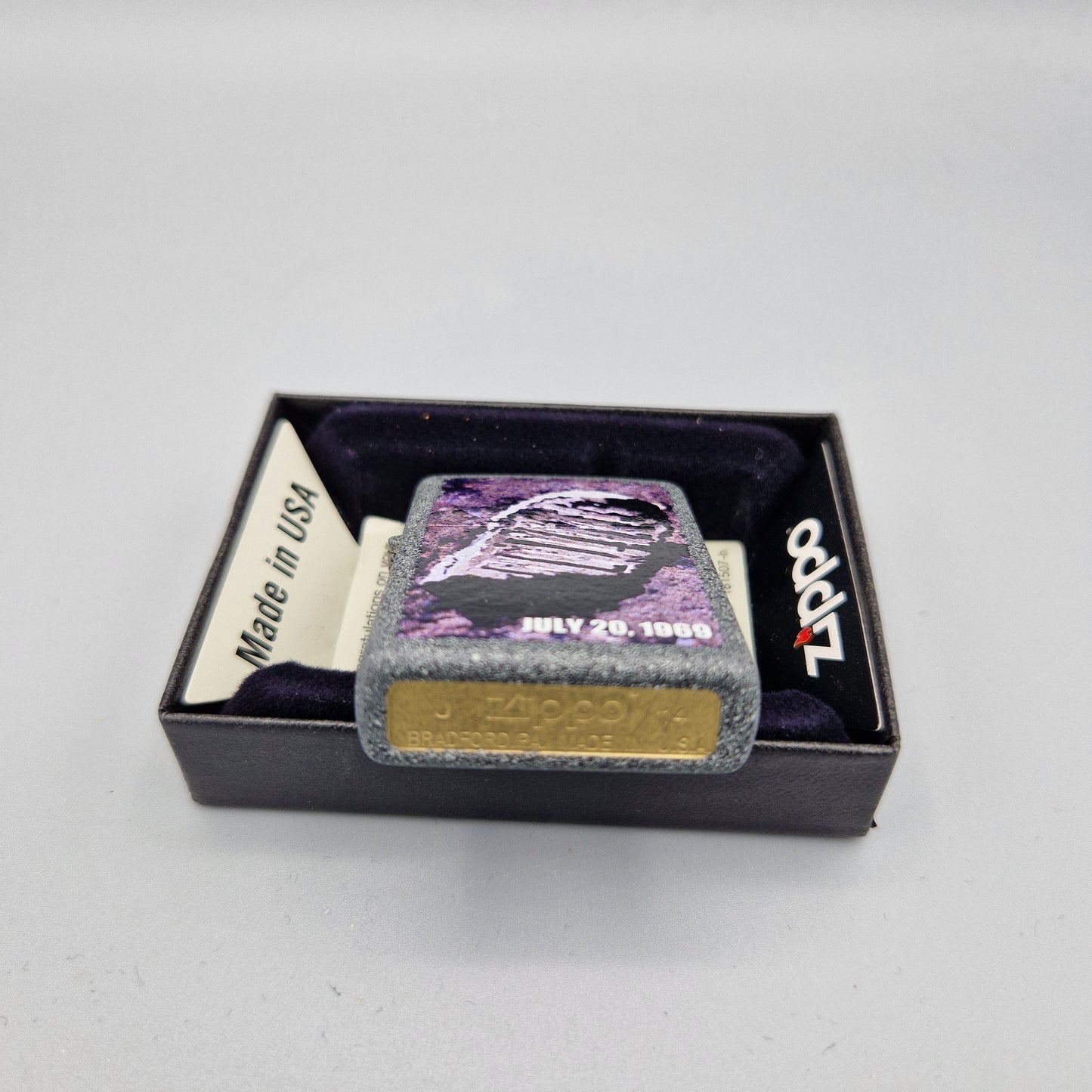 Zippo Feuerzeug Moon Print	J14	Lighter - ungezündet