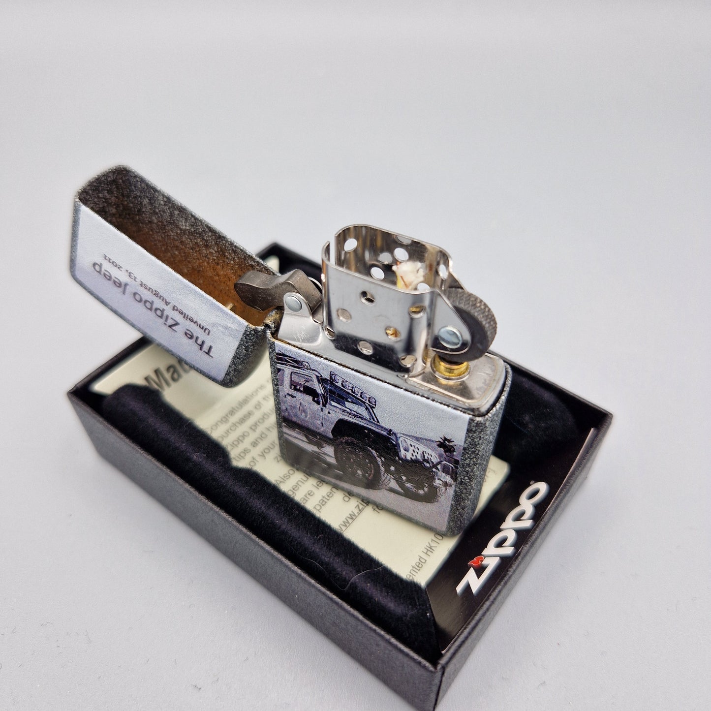 Zippo Feuerzeug 60004031	Zippo Jeep	A18	Lighter - ungezündet