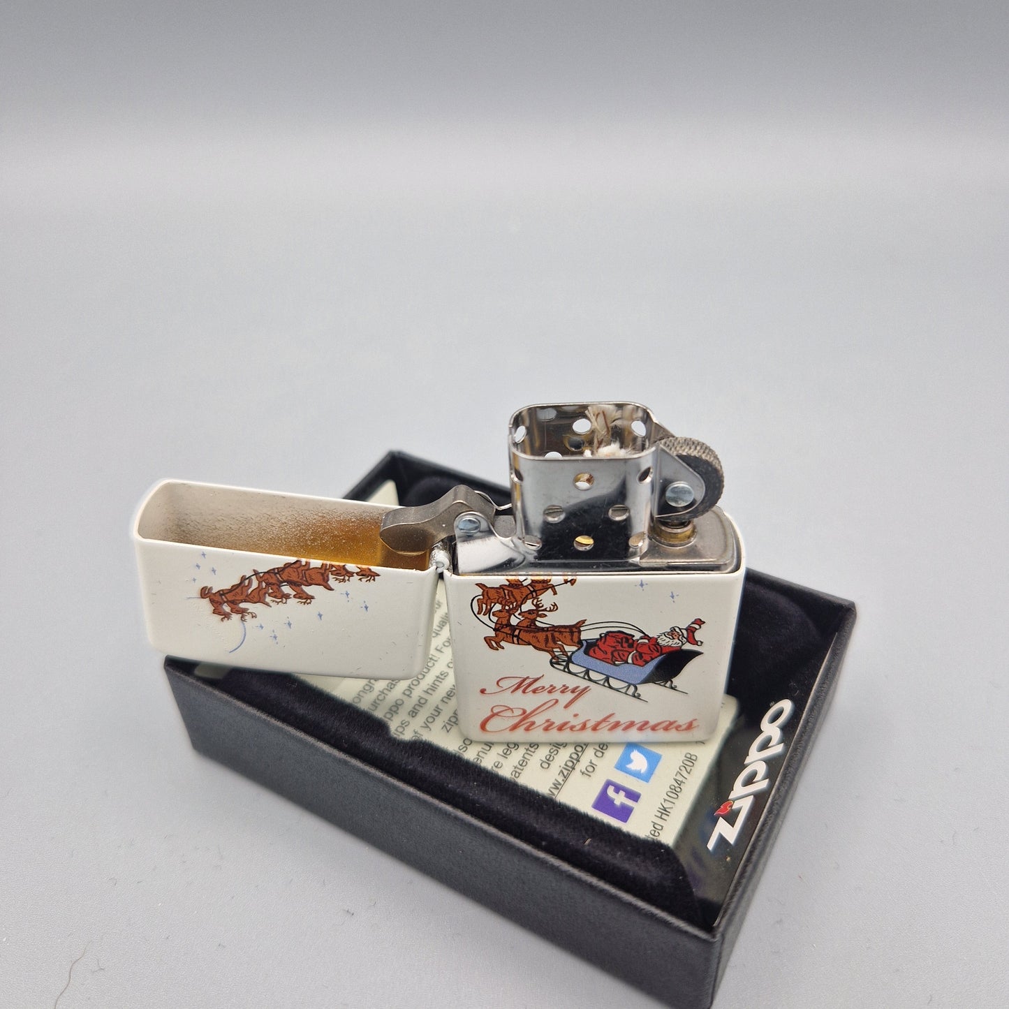 Zippo Feuerzeug Merry Christmas	H16	Lighter - ungezündet