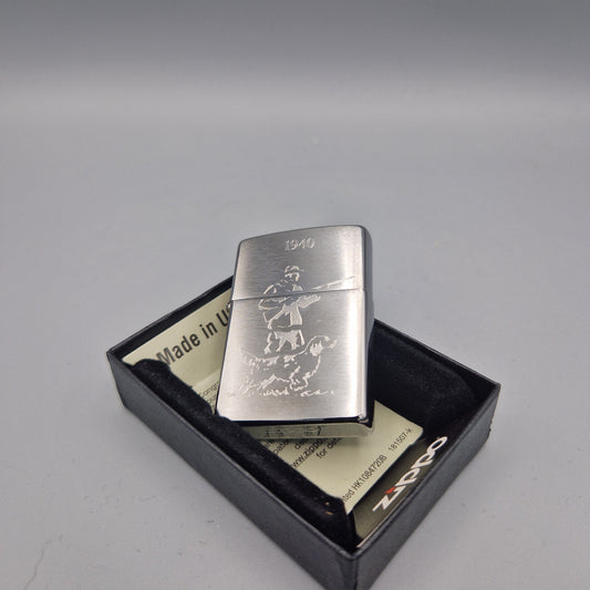 Zippo Feuerzeug Hunter - Jäger G18	Lighter - ungezündet