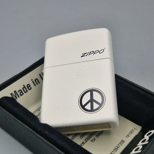 Zippo Feuerzeug Peace Sign	C17	Lighter - ungezündet